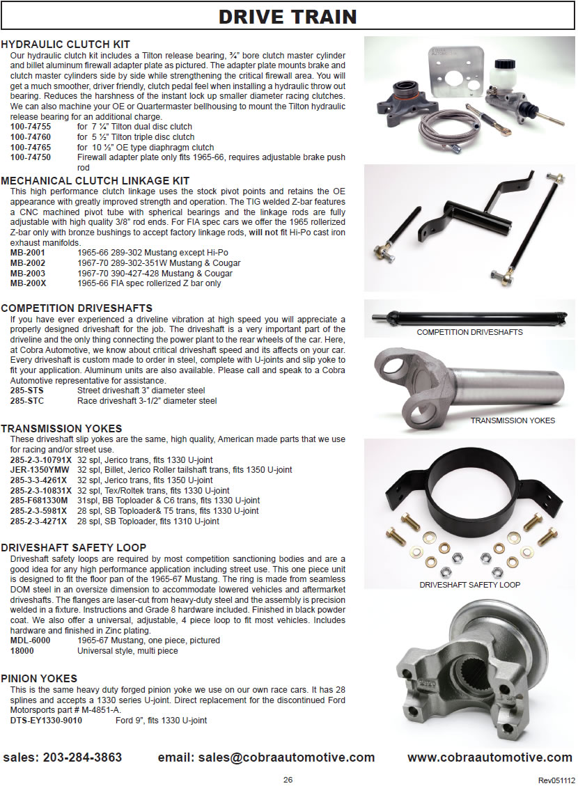 Drivetrain - catalog page 26